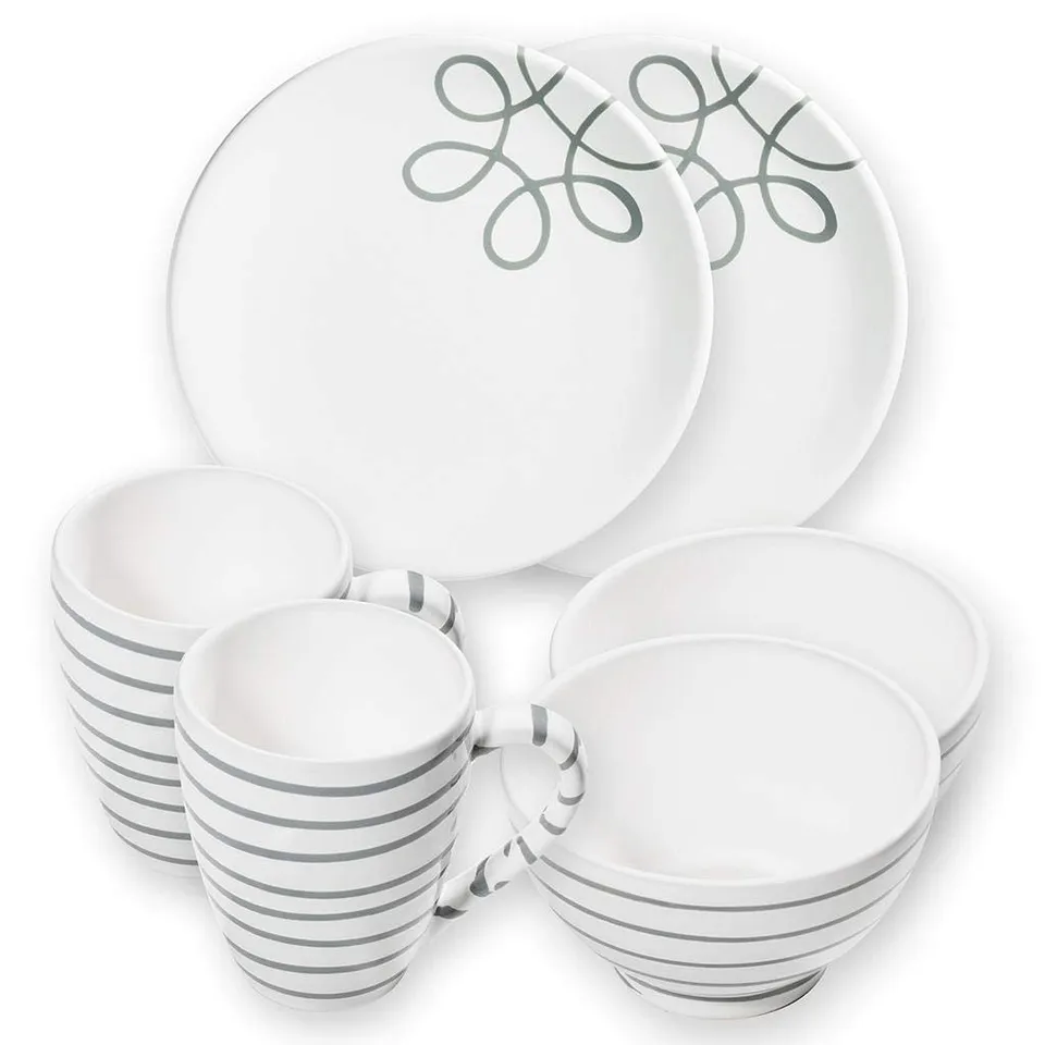 gmundner-keramik-h-ttenfr-hst-ck-cup-f-r-2-geschirrset-6-teilig-pur-geflammt-gra image 1