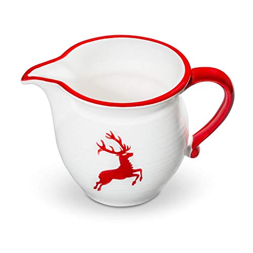 gmundner-keramik-milchgie-er-glatt-0-5-liter-rubinroter-hirsch-handgemacht-in-st image 8