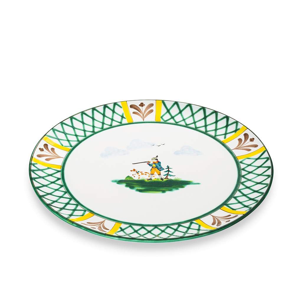 gmundner-keramik-platzteller-cup-jagd-32-cm image 1