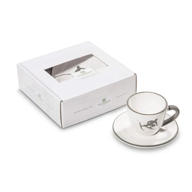 gmundner-keramik-espresso-for-you-gourmet-geschirrset-grauer-toni image 1