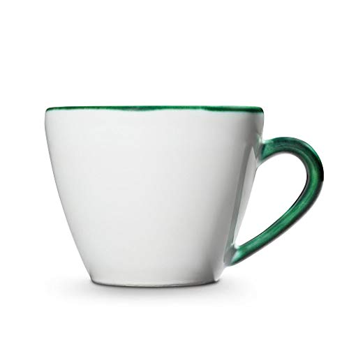 gmundner-keramik-cappuccino-tasse-gourmet-0-16-liter-gr-ner-rand image 4