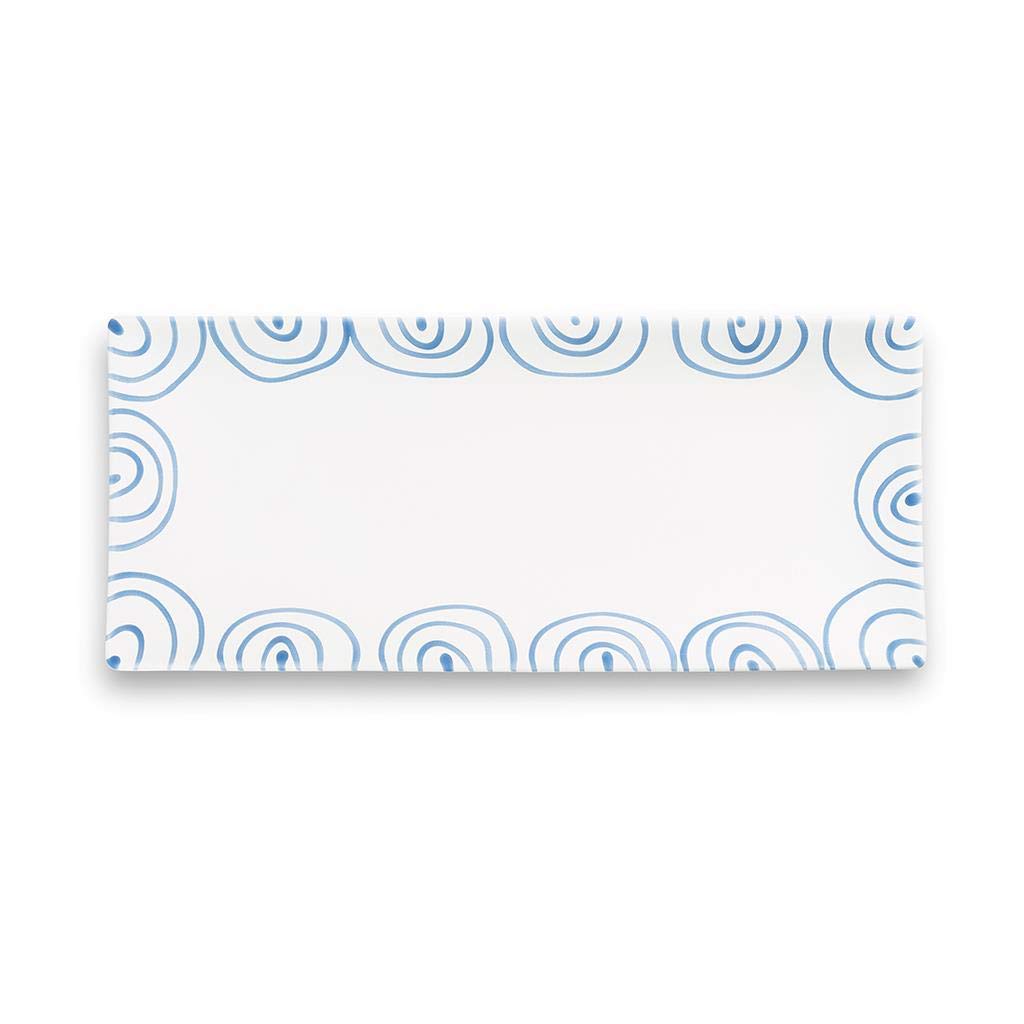 gmundner-keramik-platte-rechteckig-36-15-cm-blaugeflammt image 2