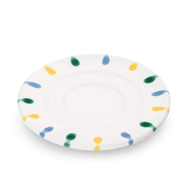 gmundner-keramik-unterteller-espresso-gourmet-11-cm-buntgeflammt-handgemacht-in- image 1