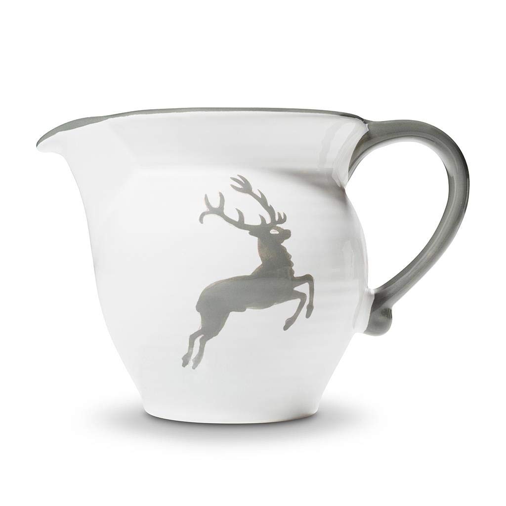 gmundner-keramik-grauer-hirsch-milchgie-er-glatt-0-3-liter image 2