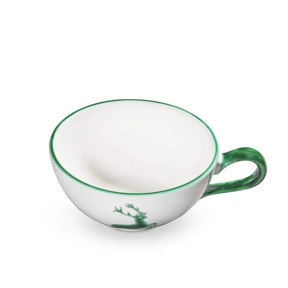 gmundner-keramik-teetasse-170-ml-gr-ner-hirsch-handgemachte-keramik-aus-sterreic image 1