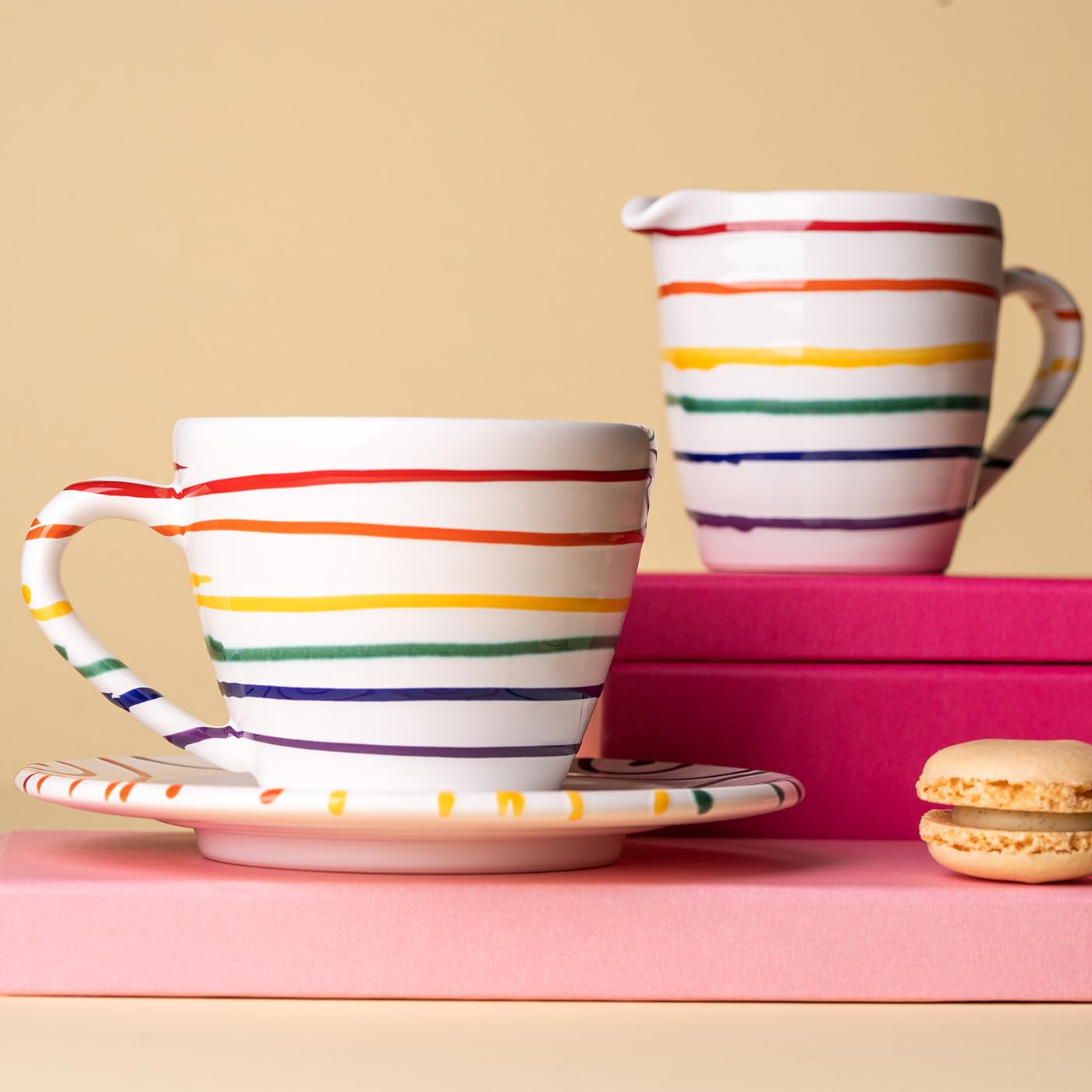 gmundner-keramik-unterteller-teetasse-maxima-18-cm-regenbogen-handgemacht-in-ste image 3