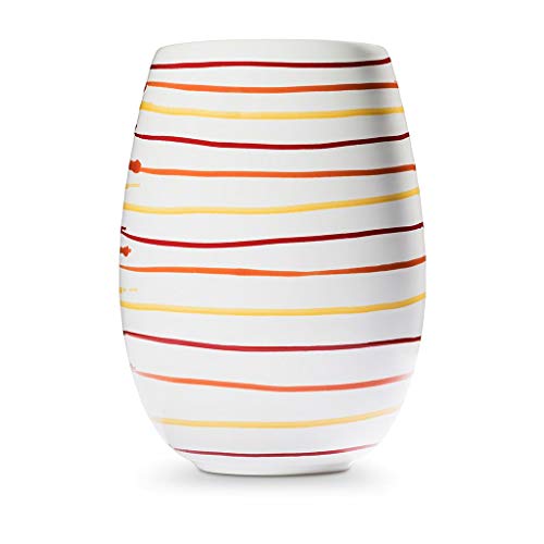 gmundner-keramik-vase-21-cm-dekor-landlust image 4