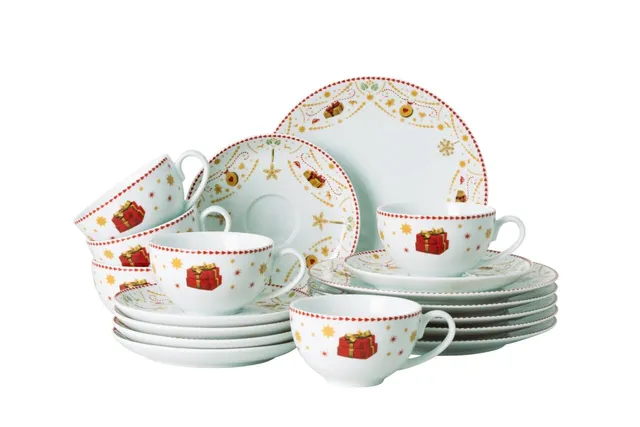hutschenreuther-christmas-love-kaffeeset-18-teilig-kombi-porzellan-rot image 1