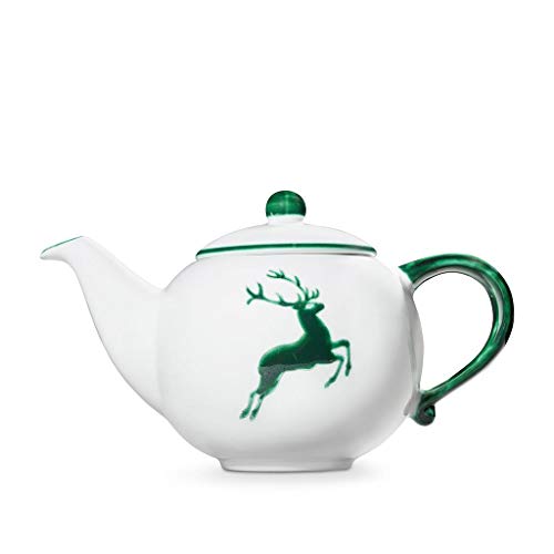 gmundner-keramik-teekanne-glatt-gr-ner-hirsch-1-5-liter-handgemacht-in-sterreich image 5