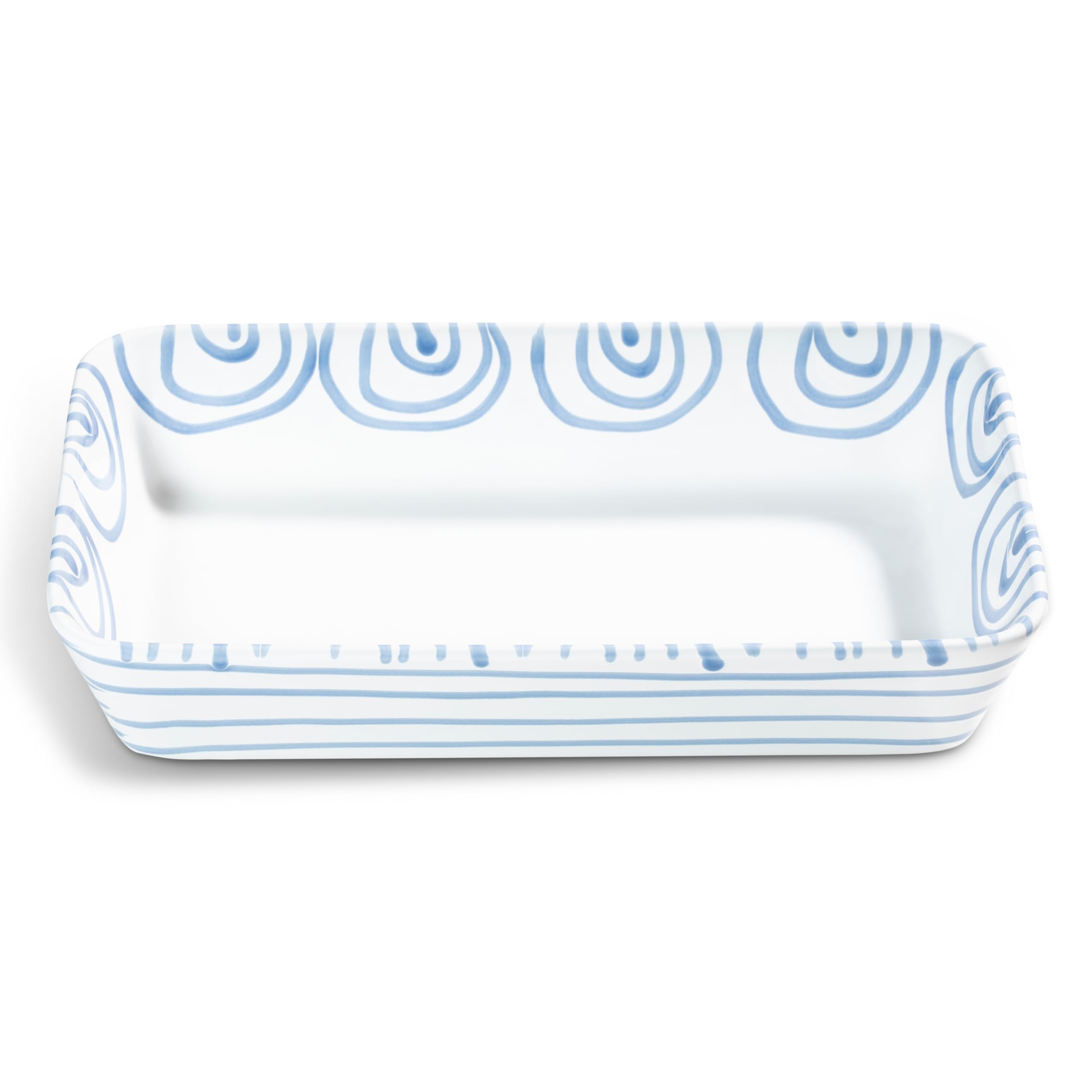 gmundner-keramik-blaugeflammt-auflaufform-29-cm image 1