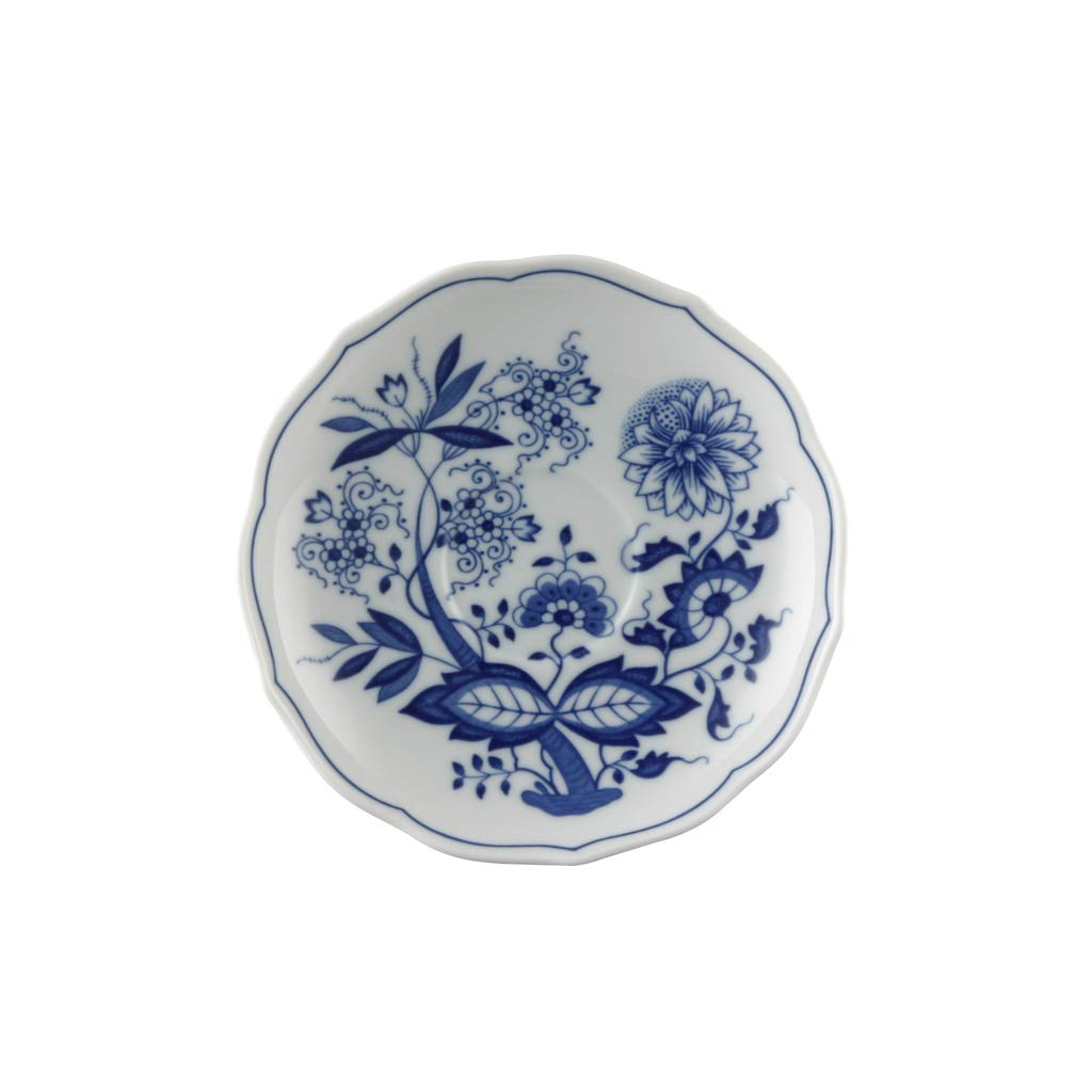 hutschenreuther-blau-zwiebelmuster-tee-untertasse-14-cm image 1