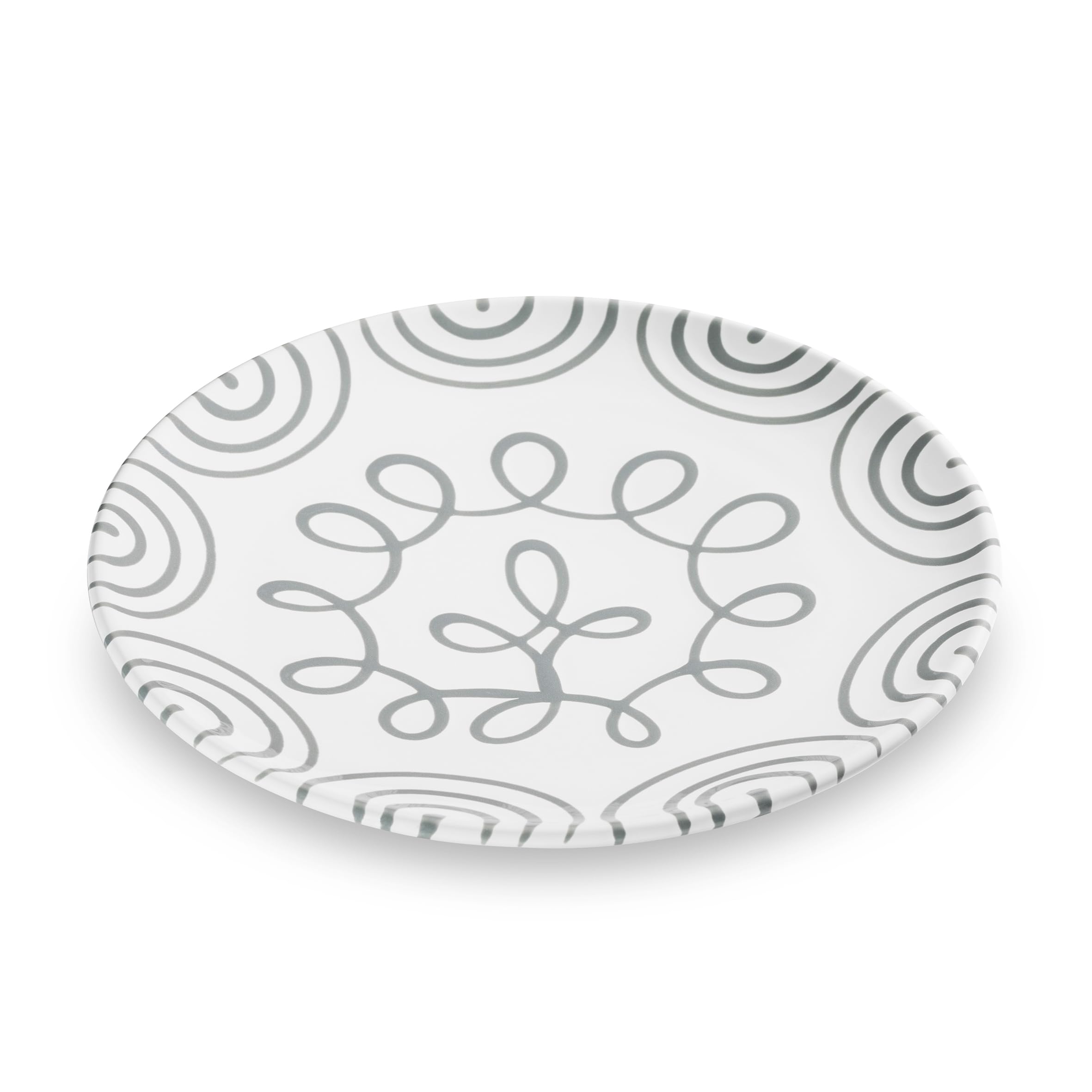 gmundner-keramik-speiseteller-25-cm-gelbgeflammt image 6