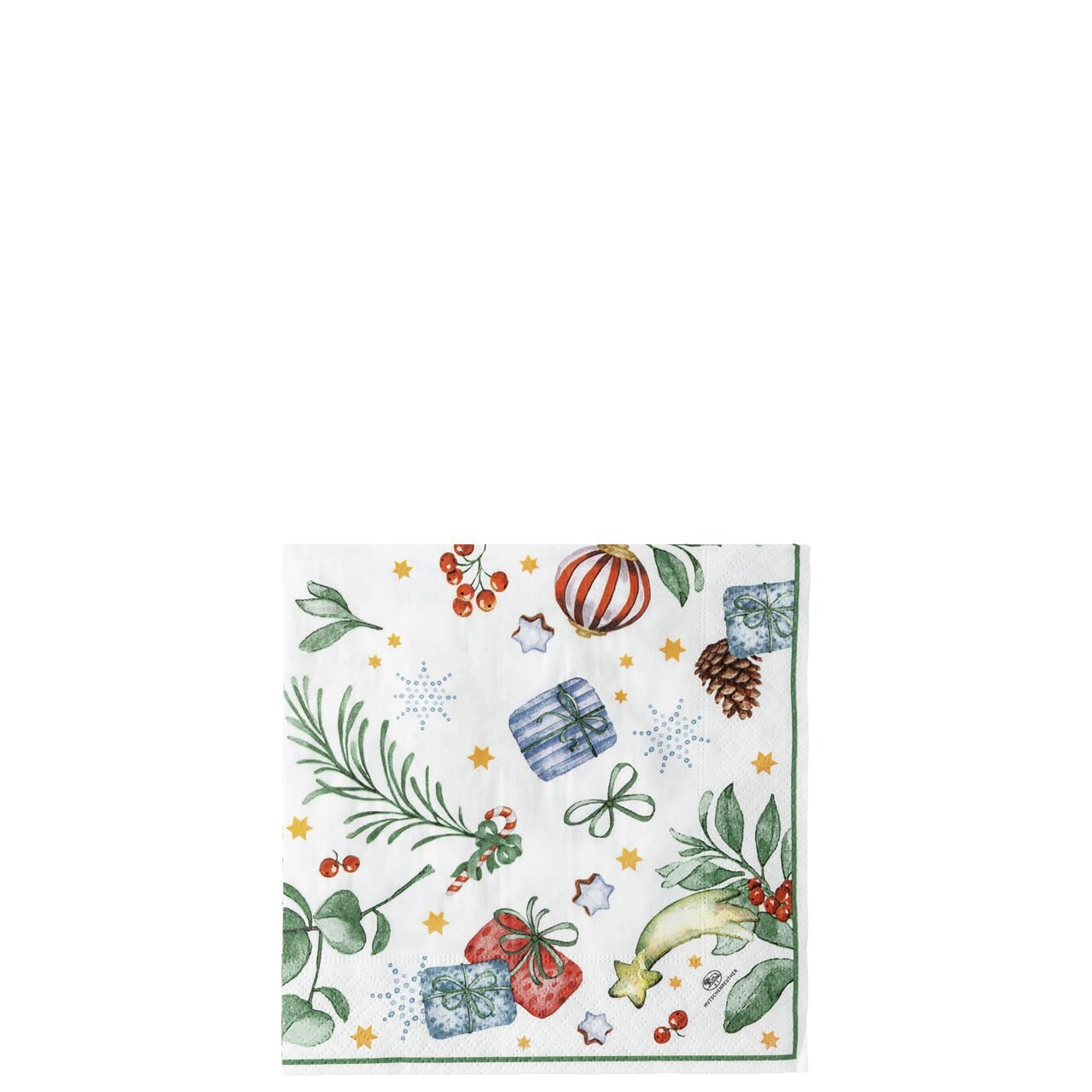 hutschenreuther-sammelserie-2025-alle-jahre-wieder-servietten-33x33-cm-20-st-ck image 1