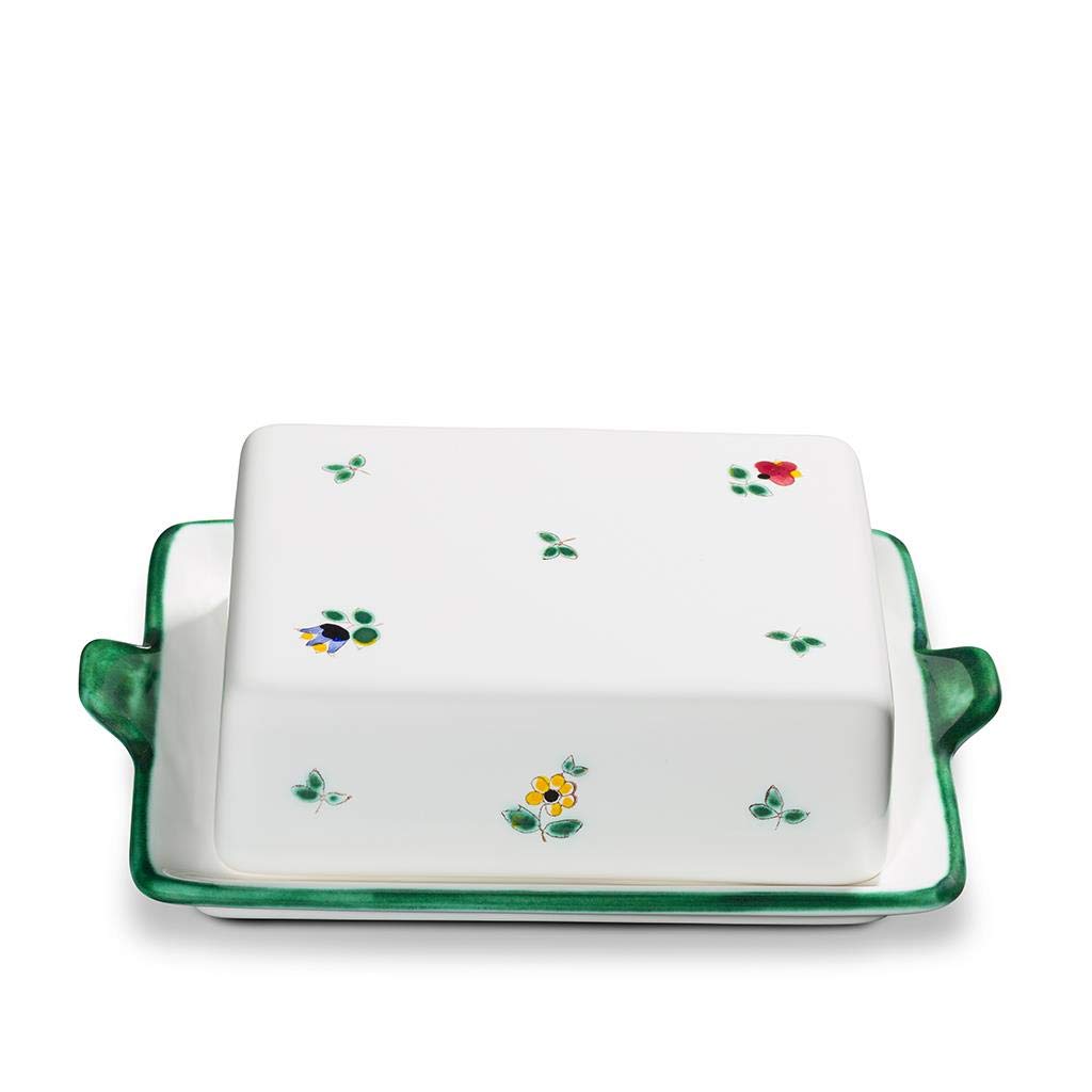 gmundner-keramik-streublume-butterdose-20-5-x-14-5-x-5-7-cm image 1