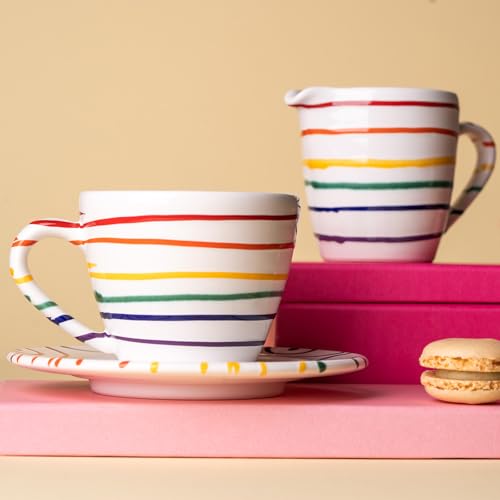 gmundner-keramik-unterteller-teetasse-maxima-18-cm-regenbogen-handgemacht-in-ste image 7