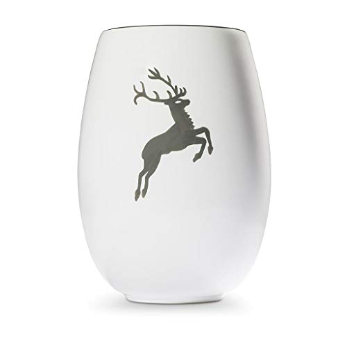 gmundner-keramik-vase-21-cm-grauer-hirsch image 4