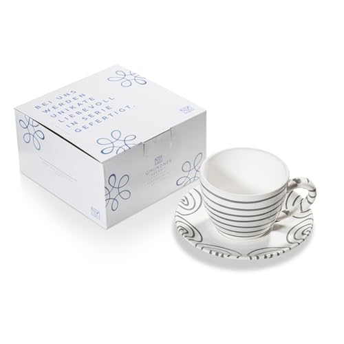gmundner-keramik-graugeflammt-teetasse-maxima-mit-unterteller image 4
