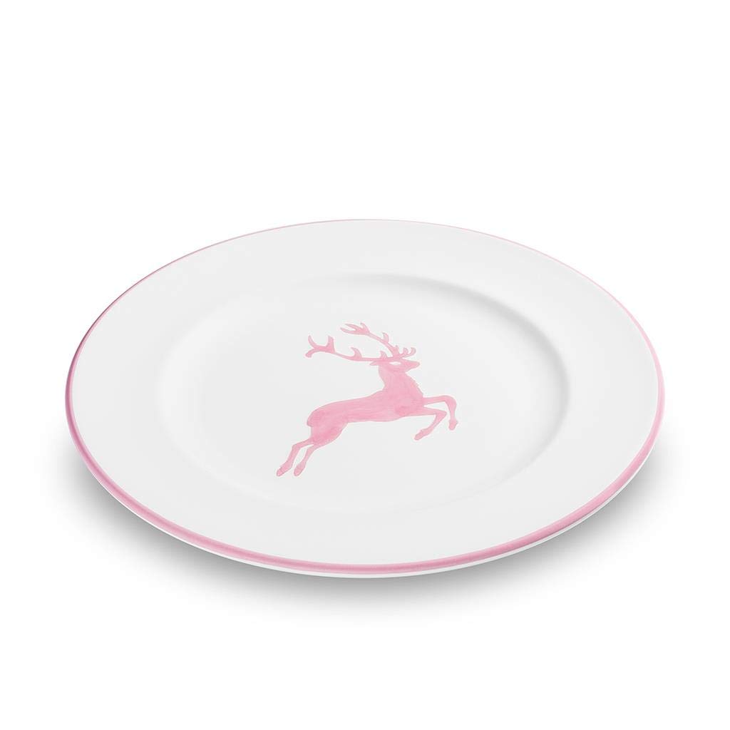 gmundner-keramik-dessertteller-gourmet-22-cm-rubinroter-hirsch image 6