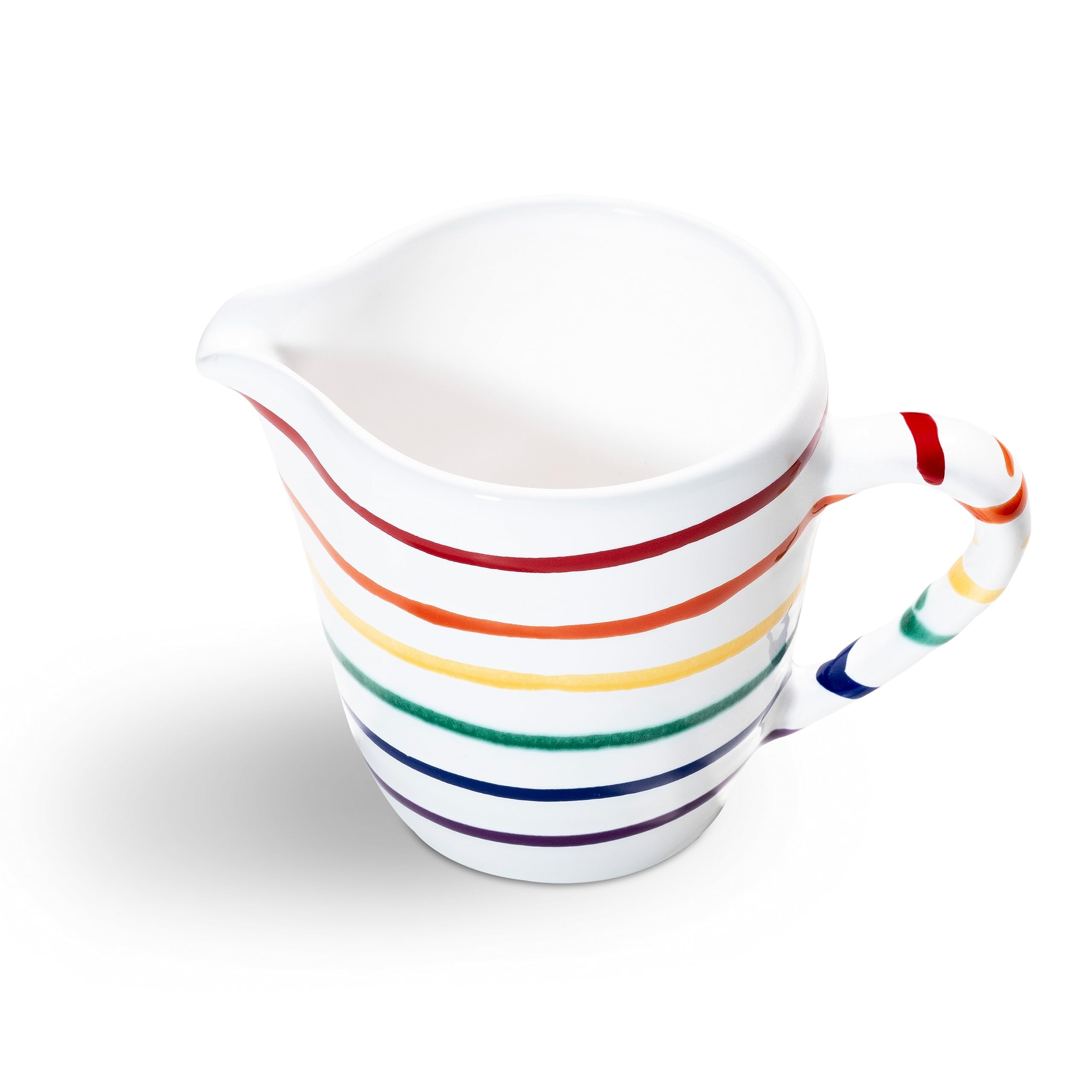 gmundner-keramik-milchgie-er-gourmet-0-2-liter-regenbogen-handgemacht-in-sterrei image 1