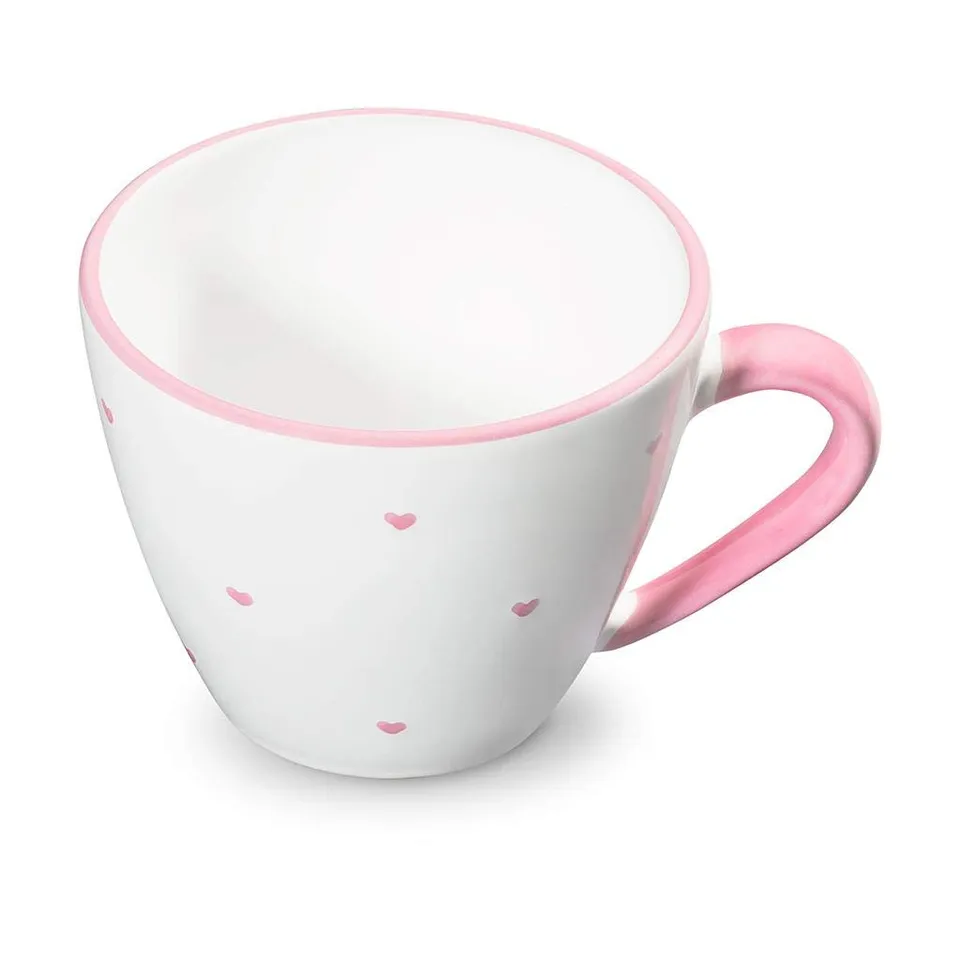gmundner-keramik-kaffeetasse-gourmet-herzerl-rosa-0-2-liter image 1