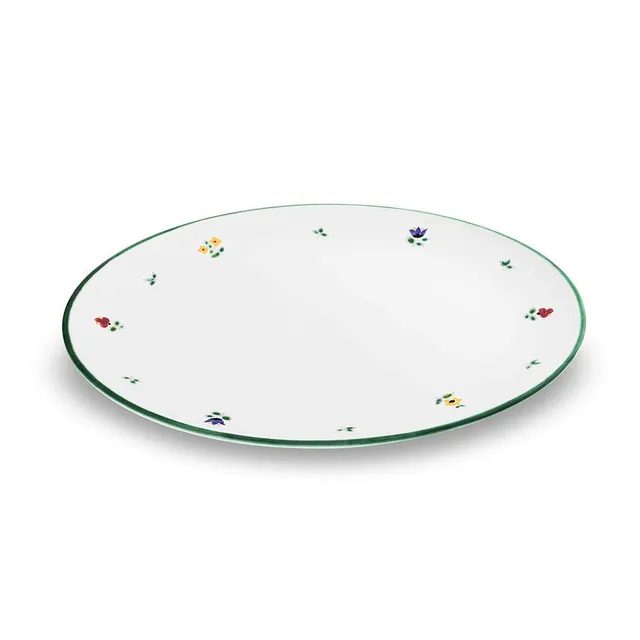 gmundner-keramik-platte-oval-streublume-33-x-26-x-2-5-cm-handgemacht-in-sterreic image 1