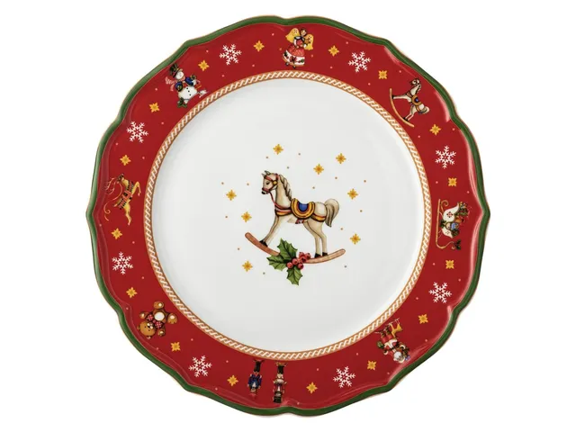 hutschenreuther-happy-wintertime-teller-flach-33-cm image 1