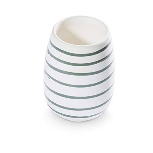gmundner-keramik-vase-11-cm-graugeflammt image 3