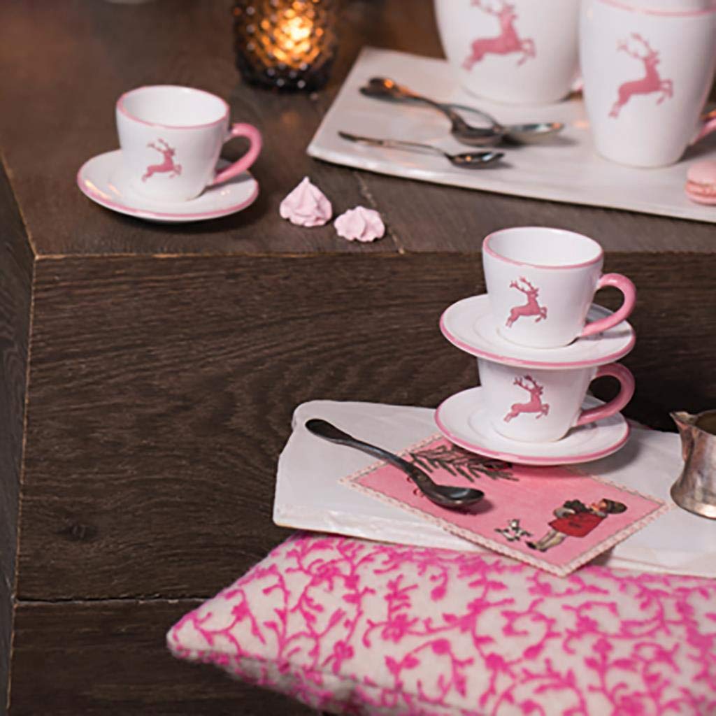 gmundner-keramik-espresso-for-you-gourmet-geschirrset-rosa-hirsch-handgemacht-in image 5