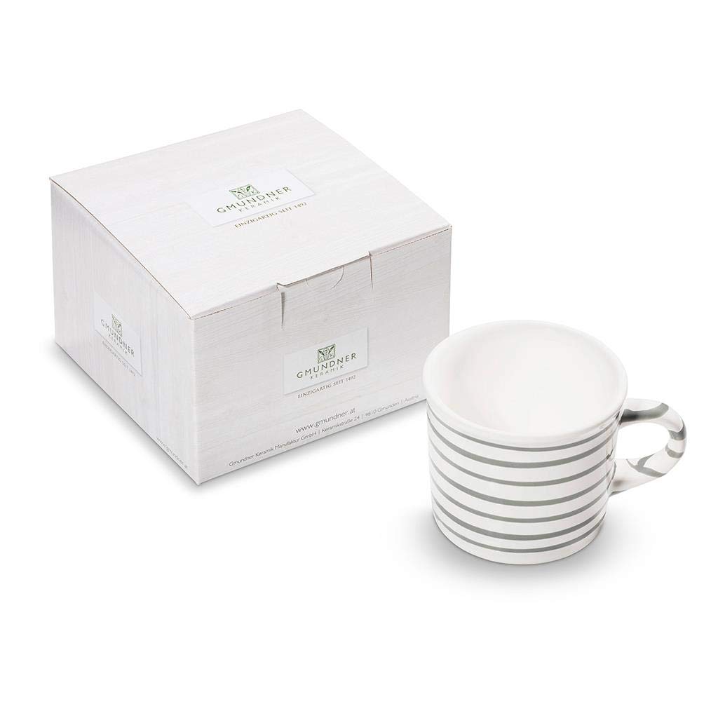 gmundner-keramik-kaffeeh-ferl-glatt-0-24-liter-graugeflammt-handgemacht-in-sterr image 1