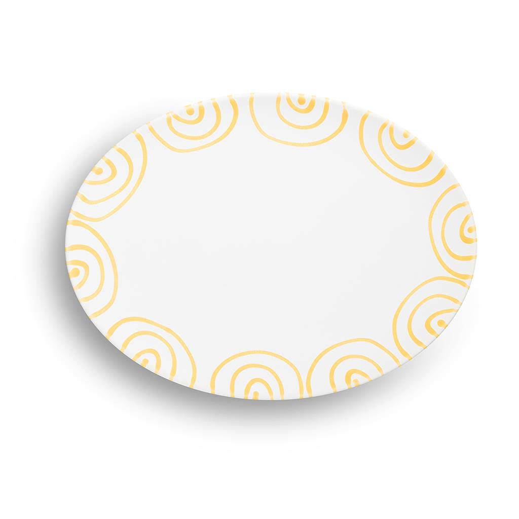 gmundner-keramik-platte-oval-gelbgeflammt-28-x-21-x-2-3-cm-handgemacht-in-sterre image 2
