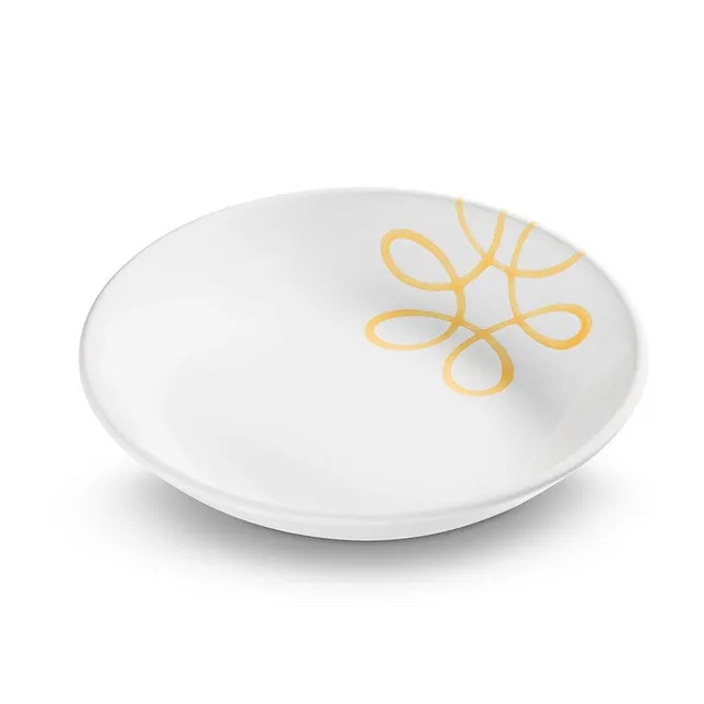 gmundner-keramik-pur-geflammt-gelb-suppenteller-cup-20-cm image 1