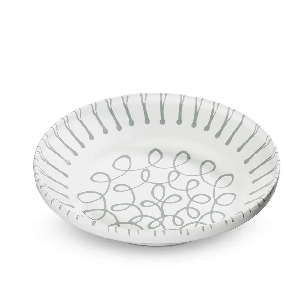 gmundner-keramik-reifsch-ssel-ohne-henkel-32-cm-graugeflammt-sch-ssel-handgemach image 1
