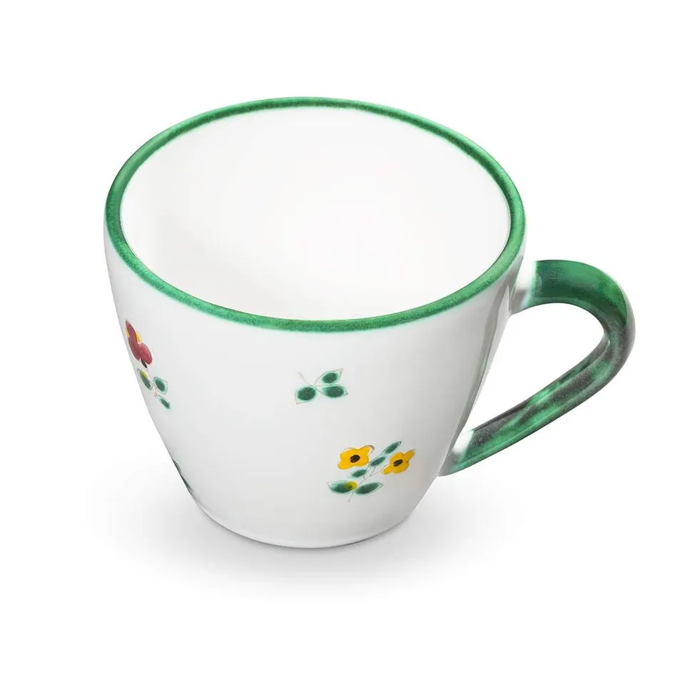 gmundner-keramik-cappuccino-tasse-gourmet-0-16-liter-streublumen-handgemacht-in- image 1