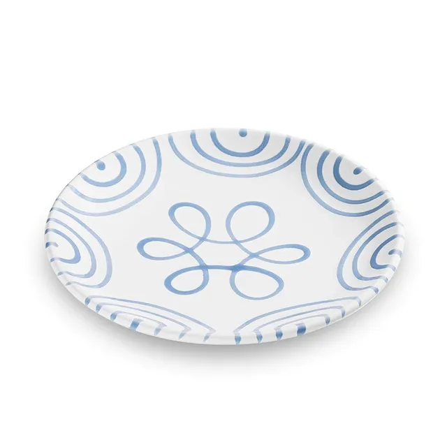 gmundner-keramik-blaugeflammt-dessertteller-20-cm image 1