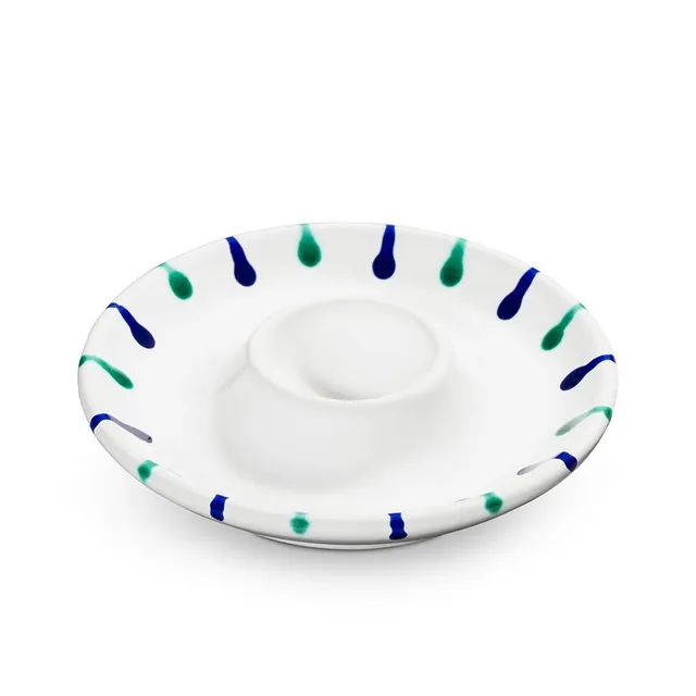 gmundner-keramik-eierbecher-glatt-12-cm-traunsee-handgemacht image 1