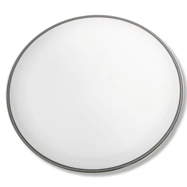 gmundner-keramik-speiseteller-cup-28-cm-grauer-rand-handgemacht-in-sterreich image 1