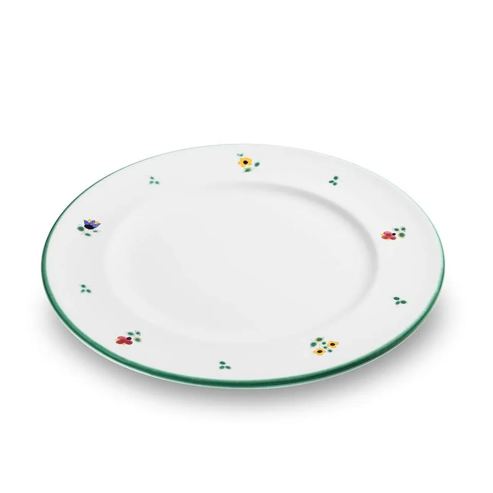 gmundner-keramik-speiseteller-gourmet-27-cm-streublumen-handgemacht-in-sterreich image 1