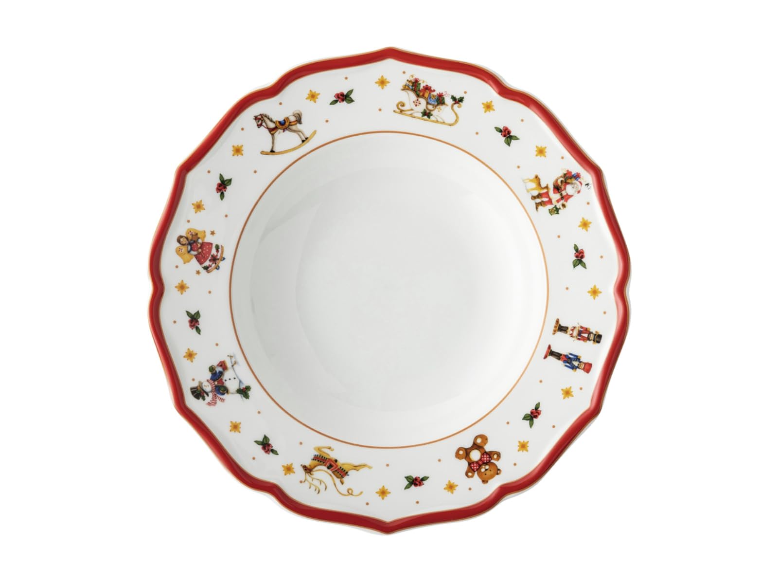 hutschenreuther-happy-wintertime-teller-tief-23-6-cm-porzellan-mehrfarbig image 1