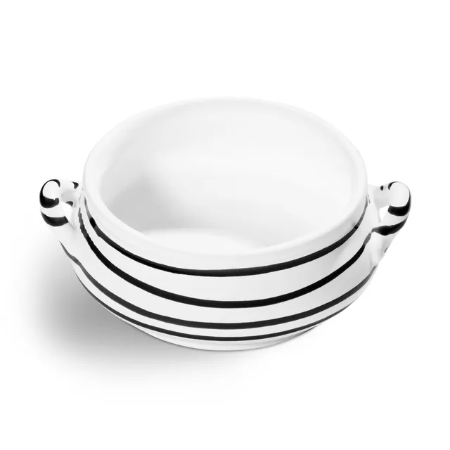 gmundner-keramik-schwarzgeflammt-suppenschale-0-37-l image 1