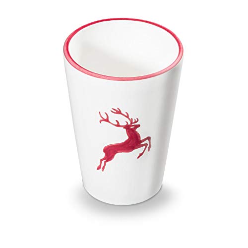 gmundner-keramik-trinkbecher-bordeauxroter-hirsch-0-28-liter-handgemacht-in-ster image 4