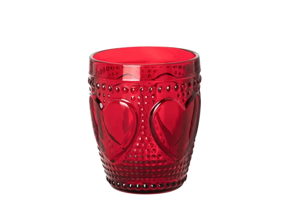hutschenreuther-christmas-love-glasbecher-10-cm-rot-beige image 1