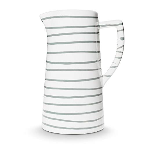 gmundner-keramik-wasserkrug-1-2-liter-graugeflammt image 5