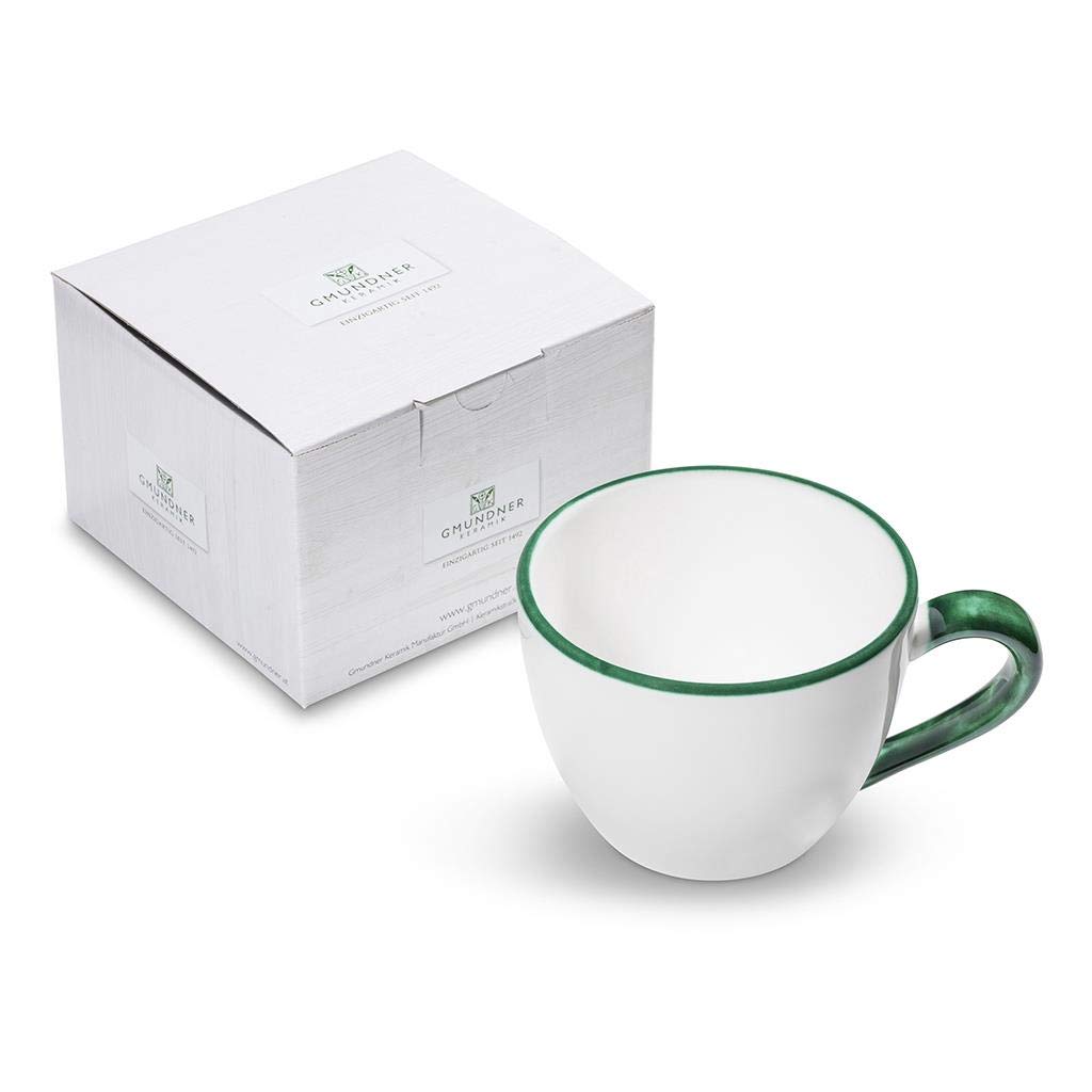 gmundner-keramik-teetasse-maxima-0-4-liter-gr-ner-rand image 1