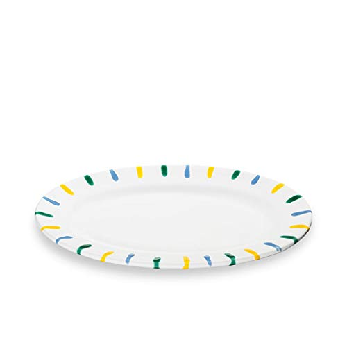 gmundner-keramik-platte-oval-21-x-14-cm-buntgeflammt-handgemacht-in-sterreich image 3