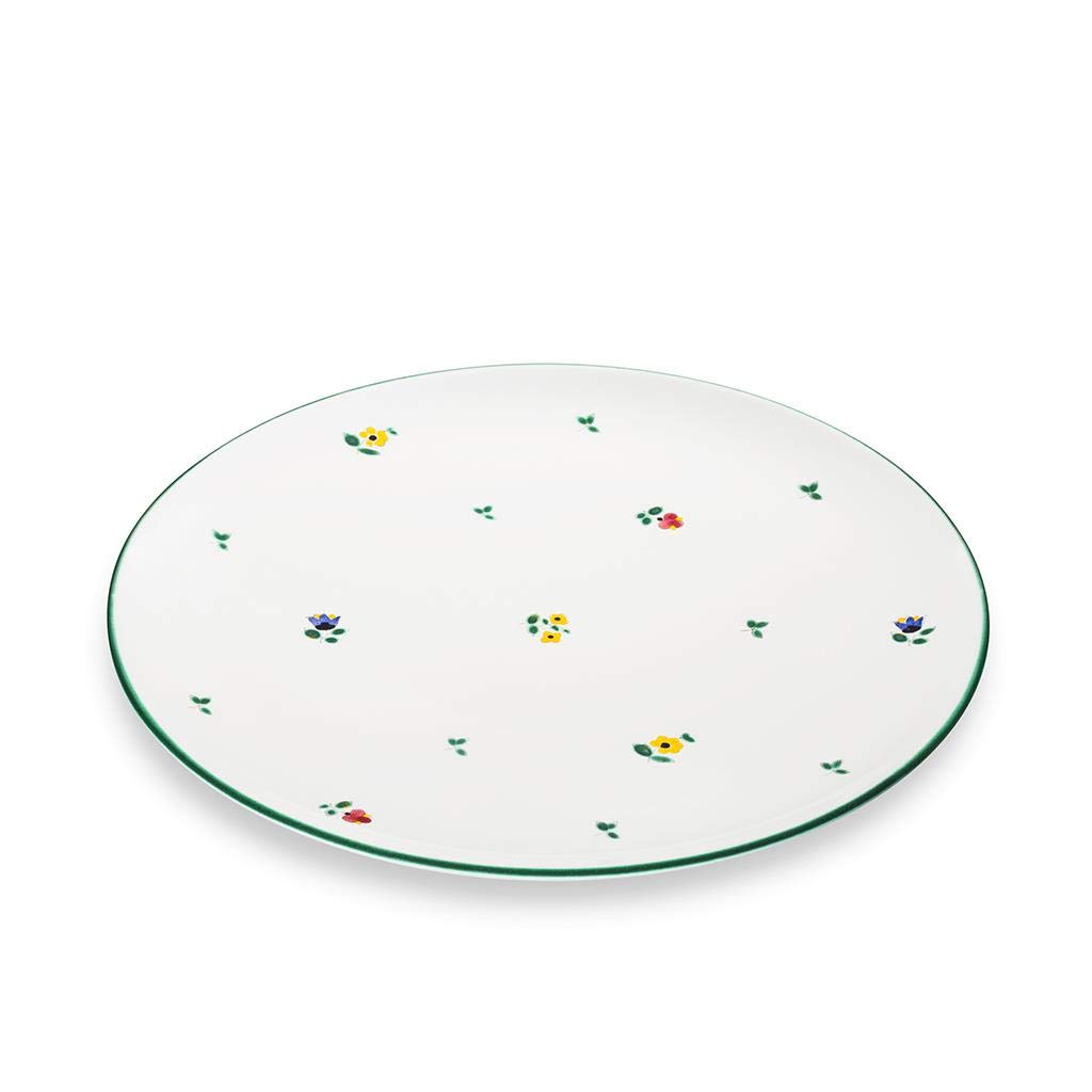 gmundner-keramik-platzteller-cup-32-cm-dekor-streublumen-handgemacht-in-sterreic image 1