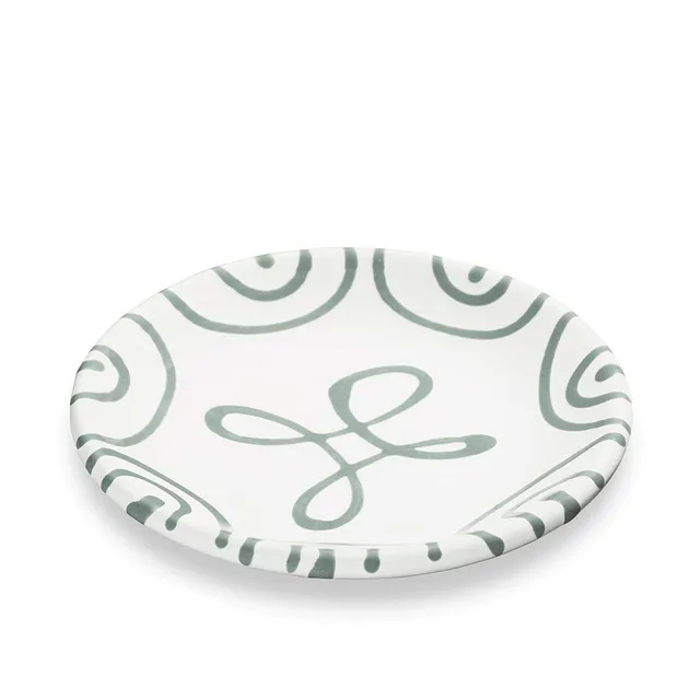gmundner-keramik-unterteller-f-r-mokkatasse-graugeflammt-11-cm-handgemacht-in-st image 1