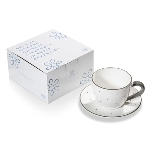 gmundner-keramik-herzerl-grau-teetasse-maxima-mit-unterteller image 4