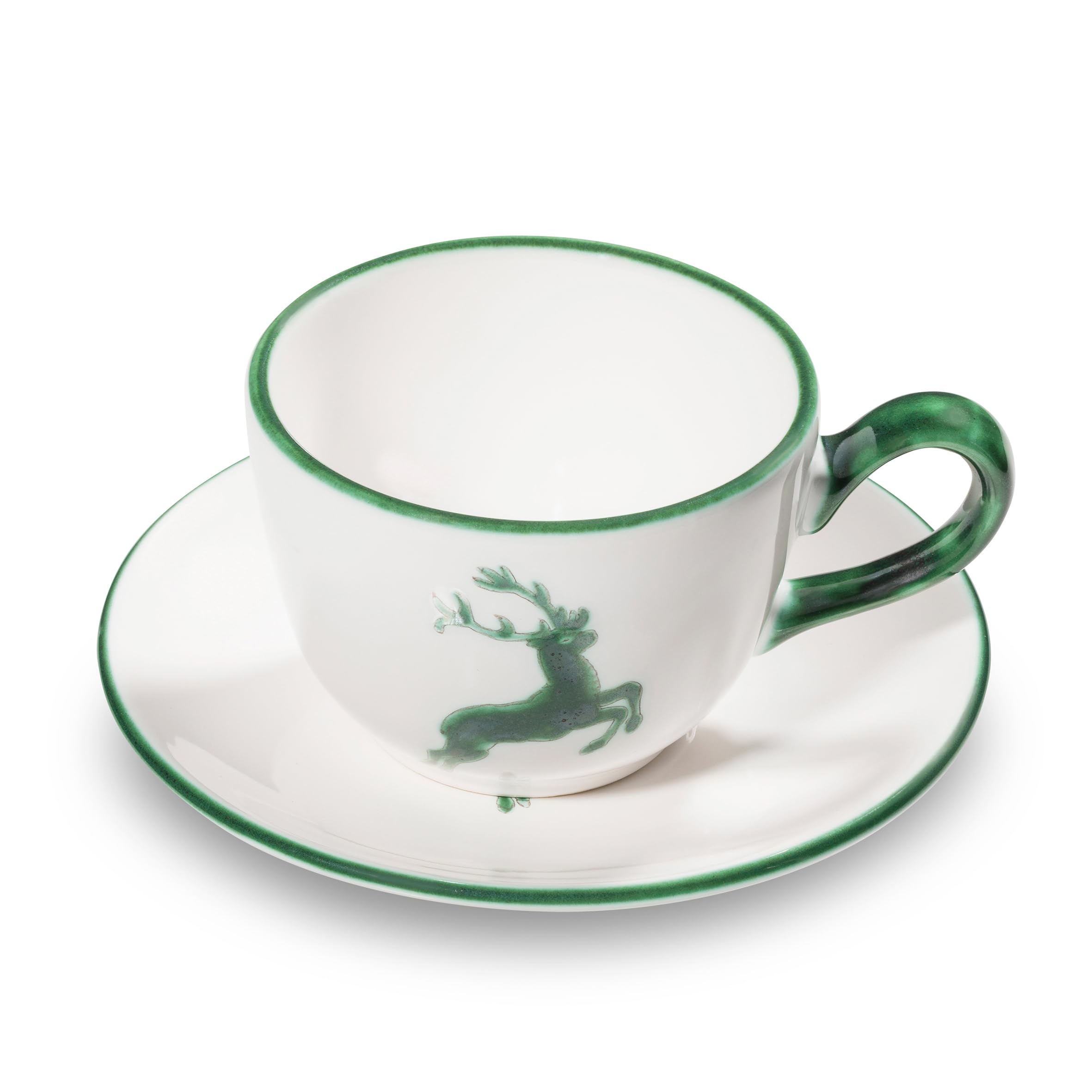 gmundner-keramik-gr-ner-hirsch-kaffeetasse-mit-untertasse-cup-0-19-l image 1