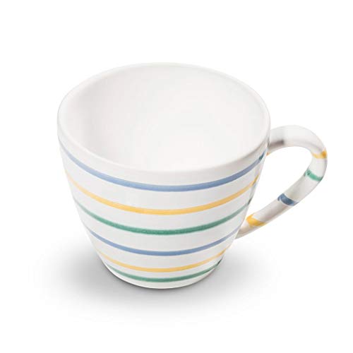gmundner-keramik-kaffeetasse-gourmet-buntgeflammt-0-2-liter-handgemacht-in-sterr image 3