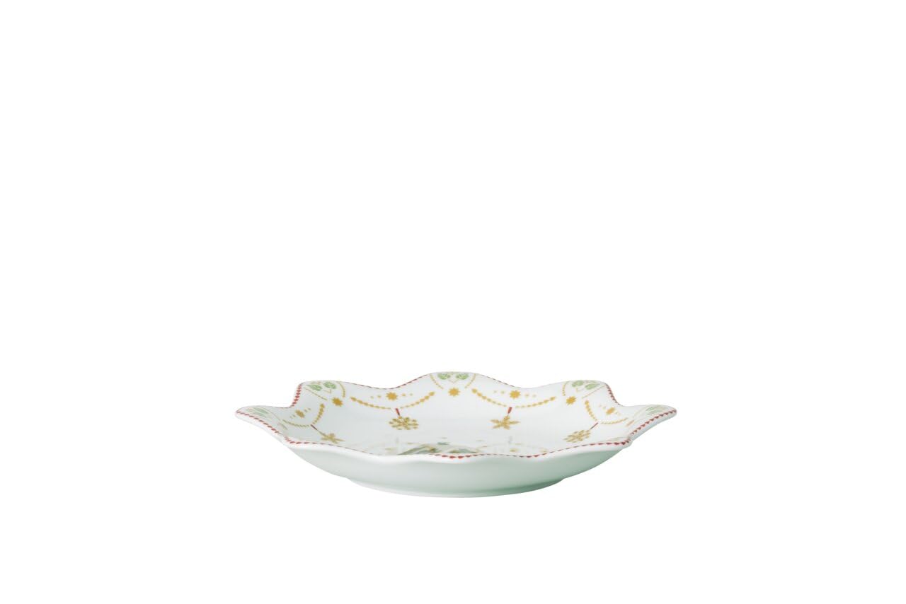 hutschenreuther-christmas-love-sternschale-25-cm-porzellan-schale-rot-beige image 3
